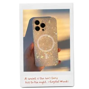 LONLI Hue Magnetic Case for iPhone 15 Pro with Shock Absorption