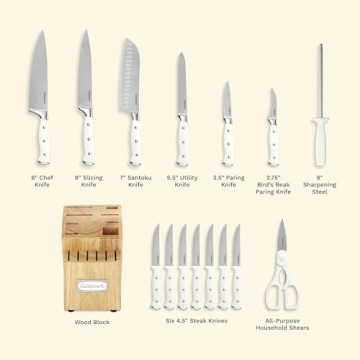 Cuisinart 15-Piece High Carbon Knife Set