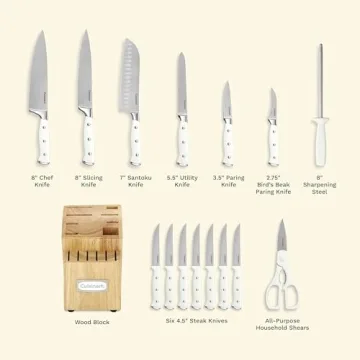 Cuisinart 15-Piece High Carbon Knife Set