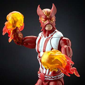 Marvel Sun Fire Action Figure