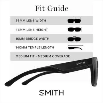 SMITH Optics Lowdown Steel Sunglasses – Performance Sports Active Sunglasses For Running or Everyd...