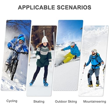 Kuyou Ski Socks: Thermal Knee High Warm Winter Gear