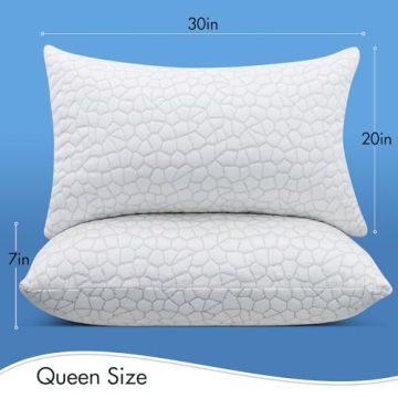 SUPA MODERN Cooling Gel Pillows Adjustable 2 Pack