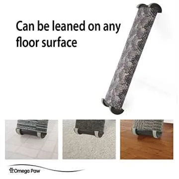 Omega Paw Lean-it Scratching Post for Cats 25 Inch