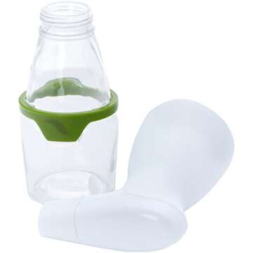 Prepara for Kitchen and Grill, Simply Mist, Glass Healthy Eating Trigger Oil Sprayer, one size, White