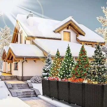 TDDSS Elevated Garden Boxes for Plants & Herbs