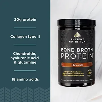 Chocolate Bone Broth Protein Powder - 20g Protein