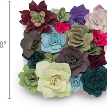 Felt Succulents Kit for Creative DIY Projects