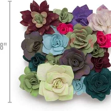 Felt Succulents Kit for Creative DIY Projects