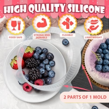Quality 3D Silicone Cake Molds for Baking Delicious Treats