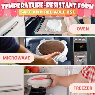 Quality 3D Silicone Cake Molds for Baking Delicious Treats