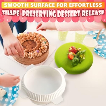 Quality 3D Silicone Cake Molds for Baking Delicious Treats