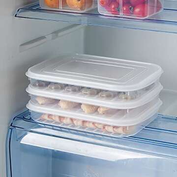 Airtight Plastic Bacon Keeper - Food Storage Containers