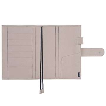 Moterm Leather Cover for A5 Notebooks - Fits Hobonichi Cousin, Stalogy and Midori MD Planners, with ...