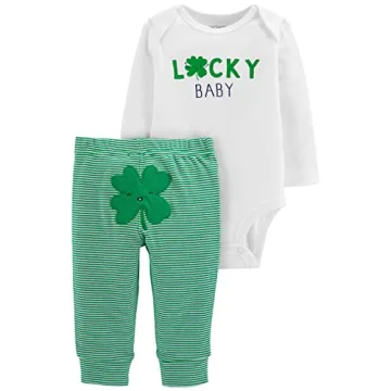 Carter's Unisex Baby St. Patrick's Day Set for 12 Months