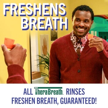 TheraBreath Healthy Gums Mouthwash Clean Mint 16 Fl Oz
