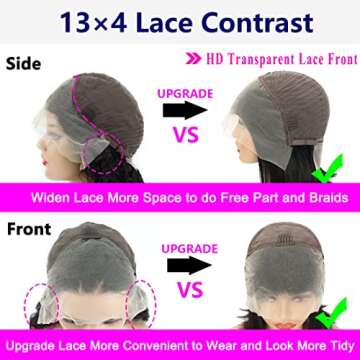 Water Wave Lace Front Wigs for Stunning Natural Looks