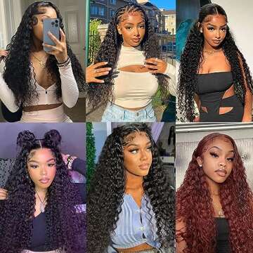 Water Wave Lace Front Wigs for Stunning Natural Looks