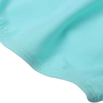 LIZENS Girls Swimsuit One Piece Beach Bathing Suit for Girls Toddler Swimwear Flamingo（6-7t）