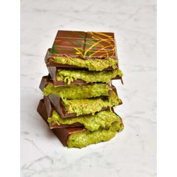 Dubai Chocolate Pistachio Kunafa, Fresh Daily Delivery, 200 gr, Gift Package for Special Occasions