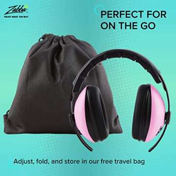 HEARTEK Baby Noise Cancelling Earmuffs - 0-3 Years