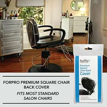 ForPro Premium Square Chair Back Cover - Protect Your Chairs