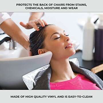 ForPro Premium Square Chair Back Cover - Protect Your Chairs