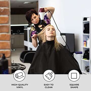 ForPro Premium Square Chair Back Cover - Protect Your Chairs