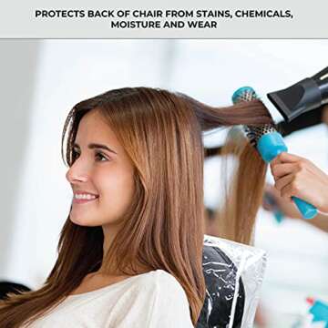 ForPro Premium Square Chair Back Cover - Protect Your Chairs