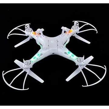 Syma X5C 4 Channel 2.4GHz RC Explorers Quad Copter w/ Camera
