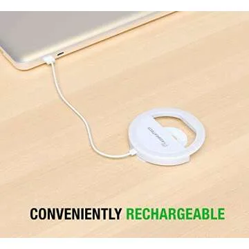 MiLite Clip On Ring Light for Professional Video Calls