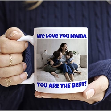 Personalized Mom Mug with Photo - Custom Gifts for Mother's Day