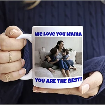 Personalized Mom Mug with Photo - Custom Gifts for Mother's Day