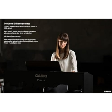 Casio Privia PX-870BK 88-Key Digital Piano Black