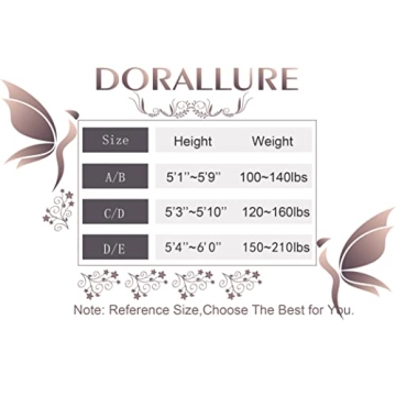 DORALLURE Thigh Highs - Durable, Stylish & Comfortable Stockings