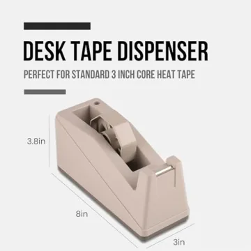 Lichamp Tape Dispenser with One-Hand Functionality