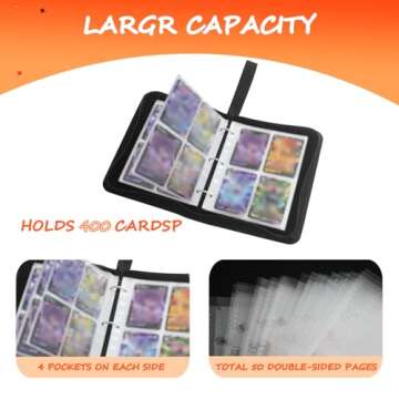 Gulnara Premium Trading Card Binder for 400 Cards