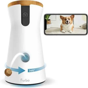 Wide-Angle Pet Camera for Home Monitoring