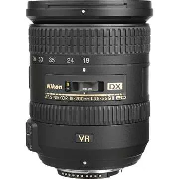 Nikon 18-200mm f/3.5-5.6G ED VR II Lens - Certified Renewed
