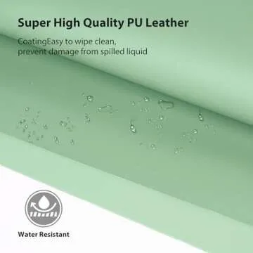 Large Desk Pad Gaming Mouse Pad, Dual-Sided PU Leather PC Keyboard Mat, Desk Mat for Office Accessories and Supplies, Non-Slip, Waterproof