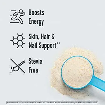 Vital Proteins Morning Get Up and Glow Collagen peptides Powder Supplement, 90mg Caffeine for Energy & Vitamin C & Biotin & Hyaluronic Acid - 9.3oz