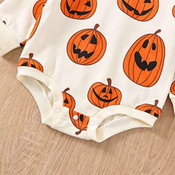 FYBITBO Newborn Halloween Outfit for Babies 3-24 Months