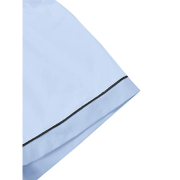 Floerns Women's Notch Collar Pajama Set - Soft Cotton Sleepwear