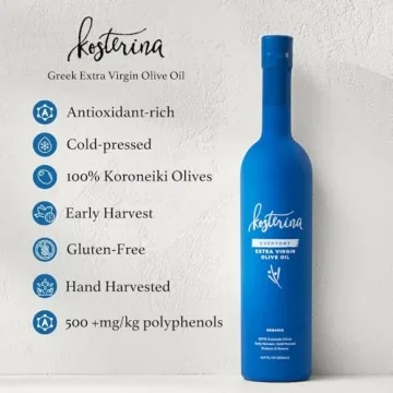 Kosterina Extra Virgin Olive Oil - 100% Koroneiki Organic