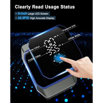 Car Jump Starter and Air Compressor - 6000A Power