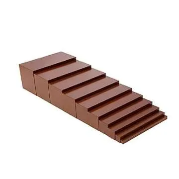 Adena Montessori Small Brown Stair Educational Materials