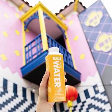 JUST Water Infused Natural Lemon Flavored Spring Water