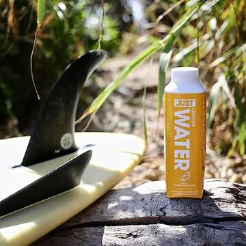 JUST Water Infused Natural Lemon Flavored Spring Water