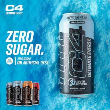 Cellucor C4 Ultimate Sugar-Free Energy Drink - 300mg Caffeine