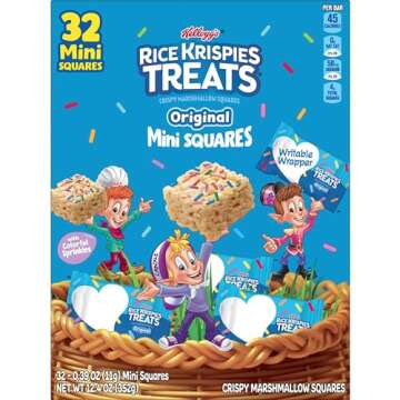 Rice Krispies Crispy Mini Marshmallow Squares Easter Treats
